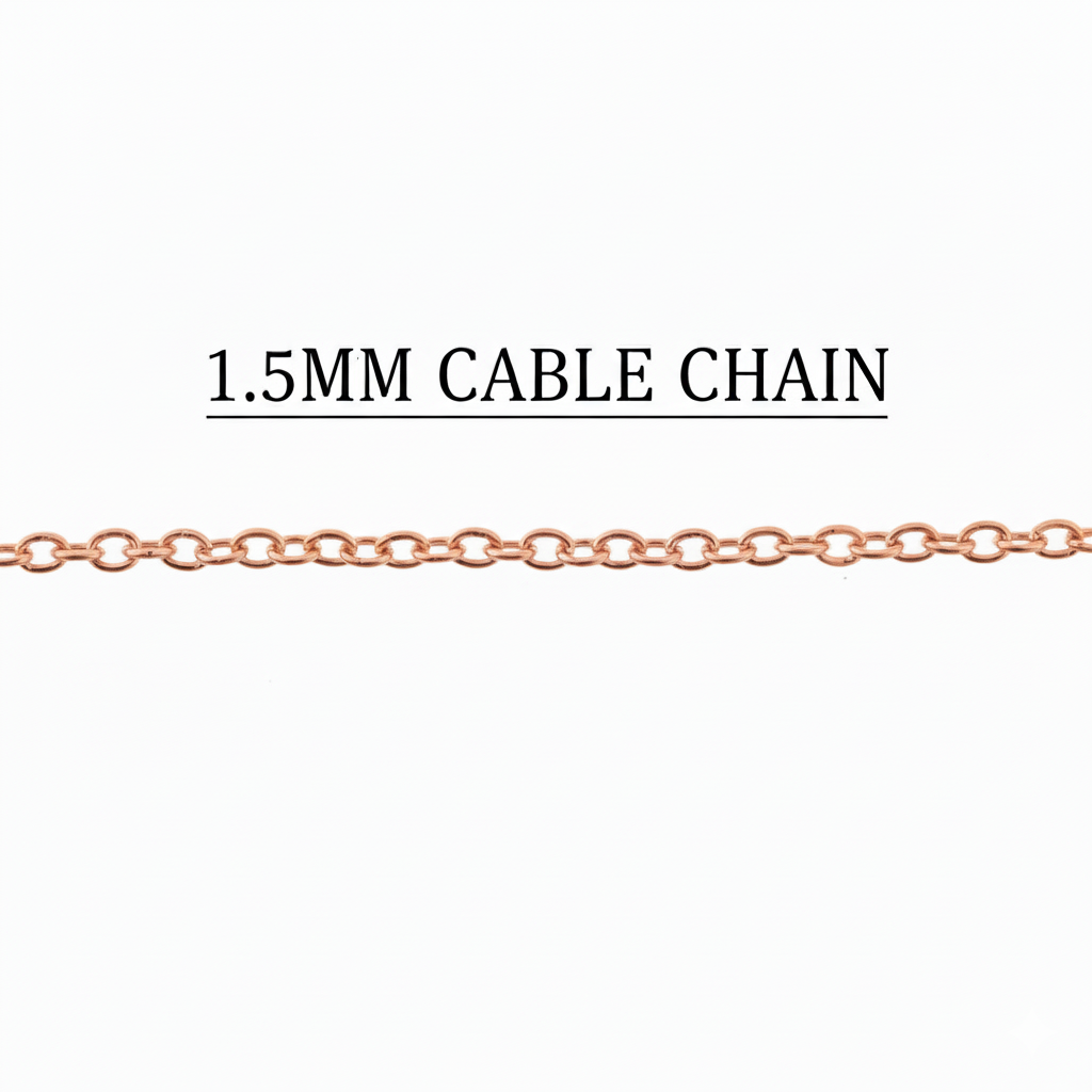 Customized Pink Gold Plating