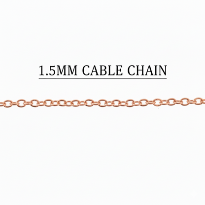 Customized Pink Gold Plating