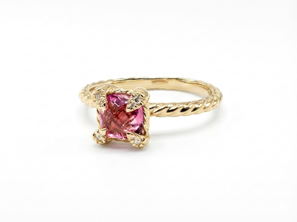 Celestine Petite 18K Gold Ring